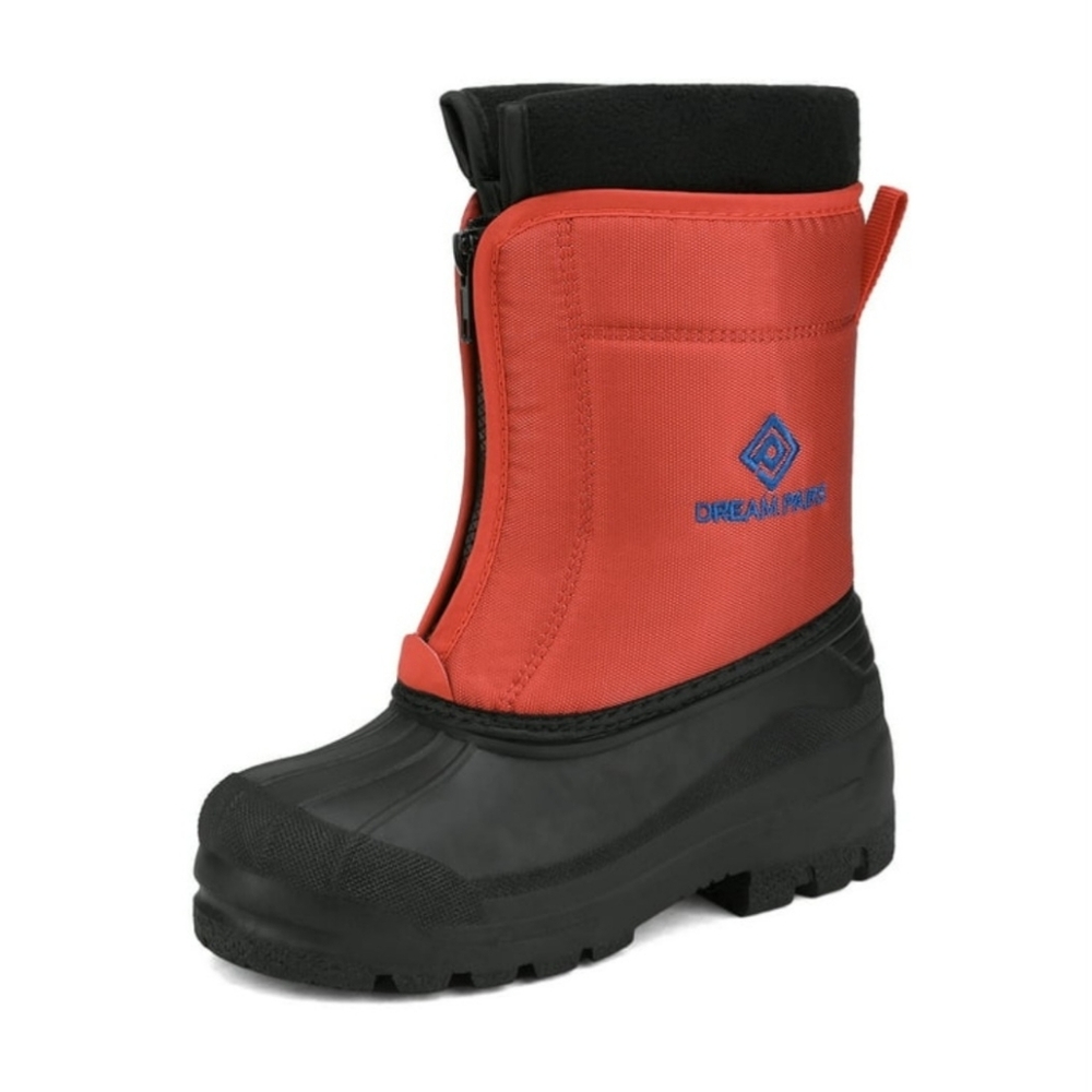 Dream Pairs Boys Girls Kids Warm Waterproof Snow Boots Winter Size 2
